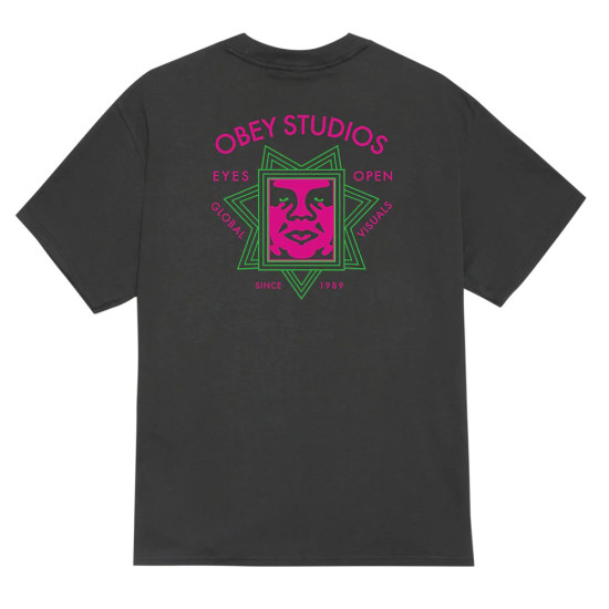 Obey Ανδρική κοντομάνικη μπλούζα Global Visuals Tee